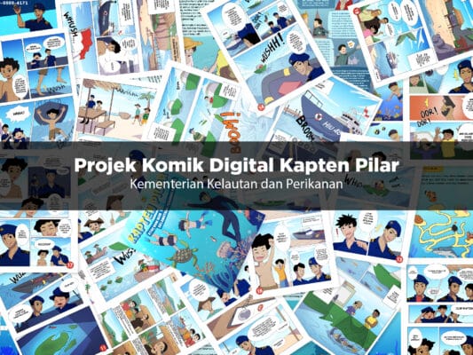 Jasa Pembuatan Komik Anak: Studi Kasus Rebranding Konten Edukasi KKP & Kapten Pilar
