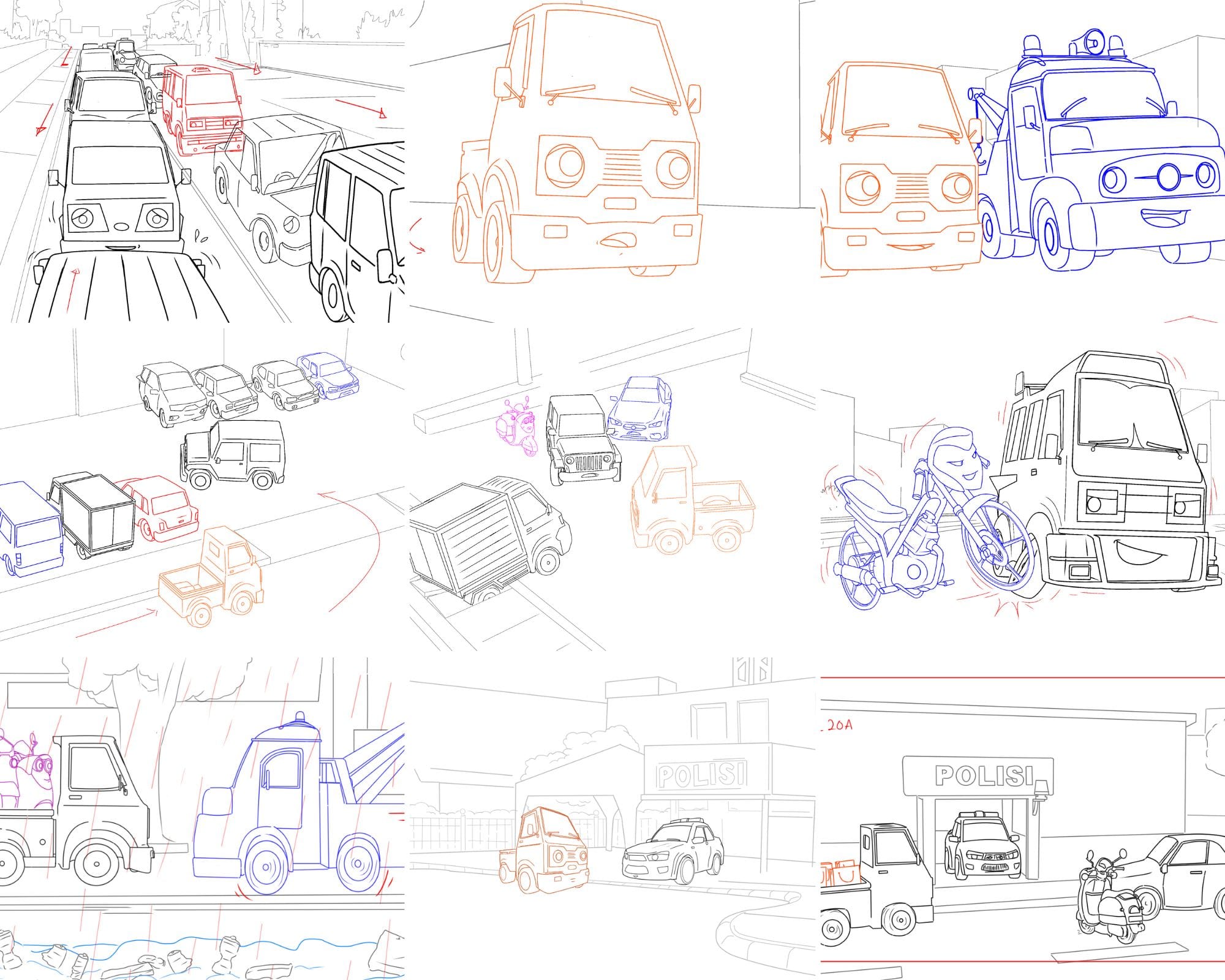 Tnb Animation Jasa Storyboard Animasi 3D: Visual Storytelling untuk IP Nasional