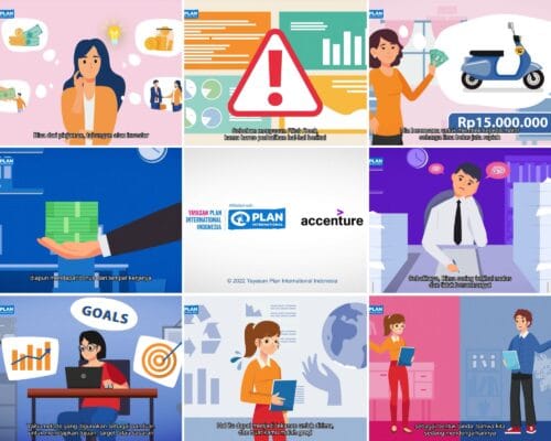 Motion Graphics Elearning untuk Plan Indonesia