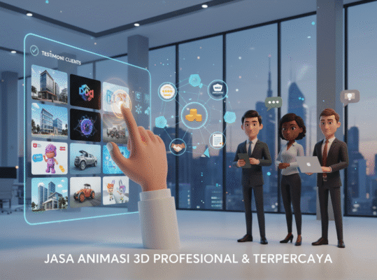 Memilih Jasa Animasi 3D