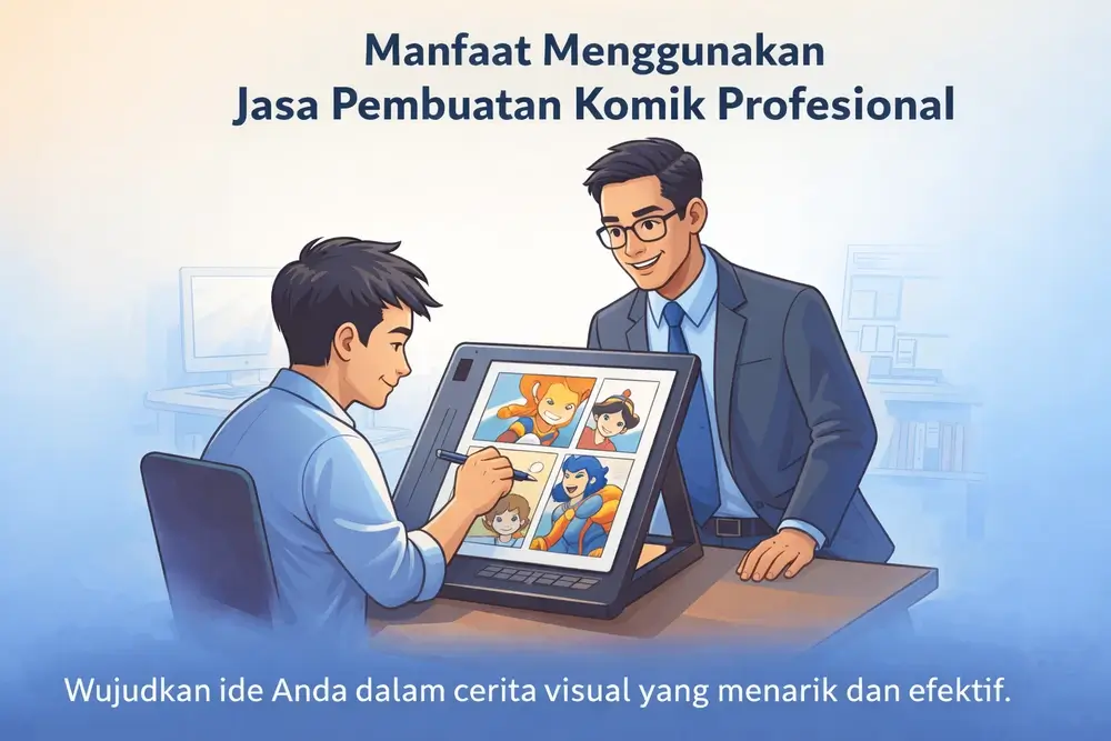 jasa pembuatan komik