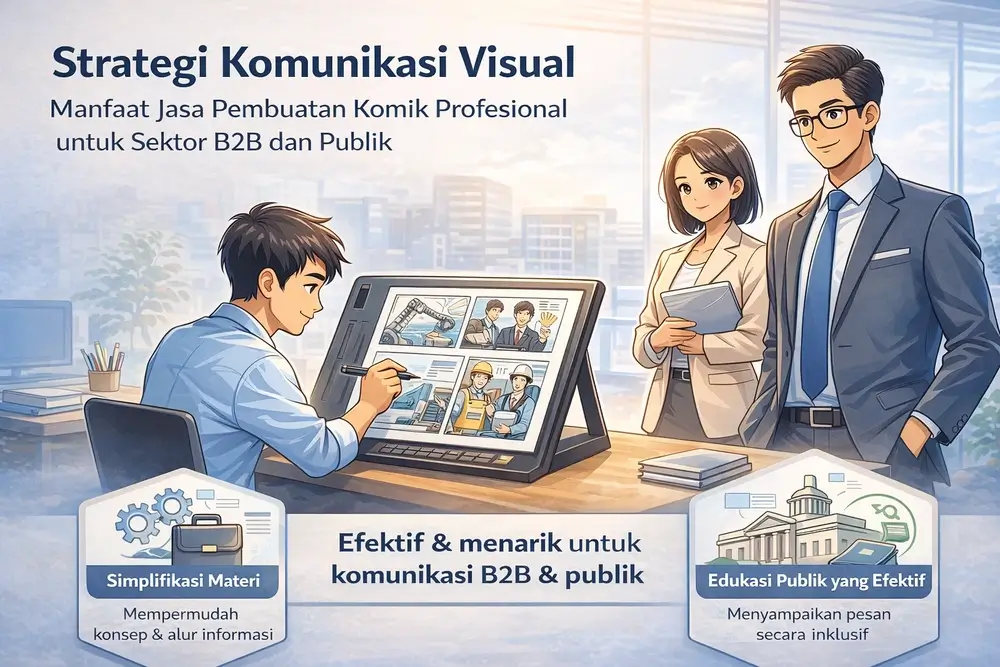 manfaat dari jasa pembuatan komik