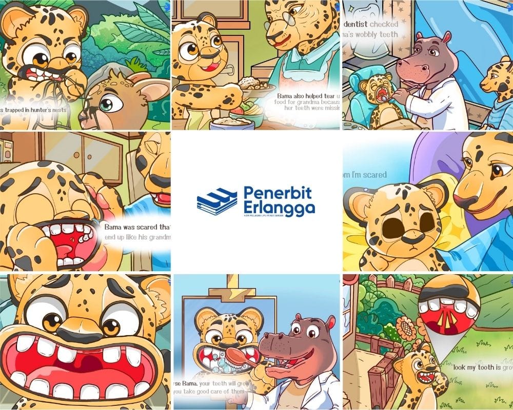 Animated Book Illustration