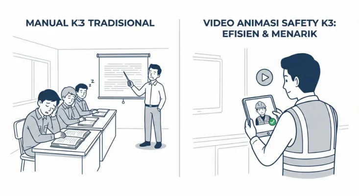 Jasa Video Animasi Safety K3