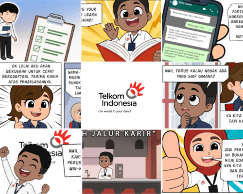 jasa pembuatan video pembelajaran untuk Telkom Indonesia